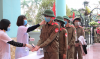 Gần 400 học sinh các trường THPT trong tỉnh Phú Thọ tham gia Hội thao Giáo dục Quốc phòng và An ninh tại Trường ĐH Hùng Vương